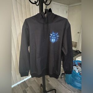 Rick and Morty Members Only Hoodie size Large
